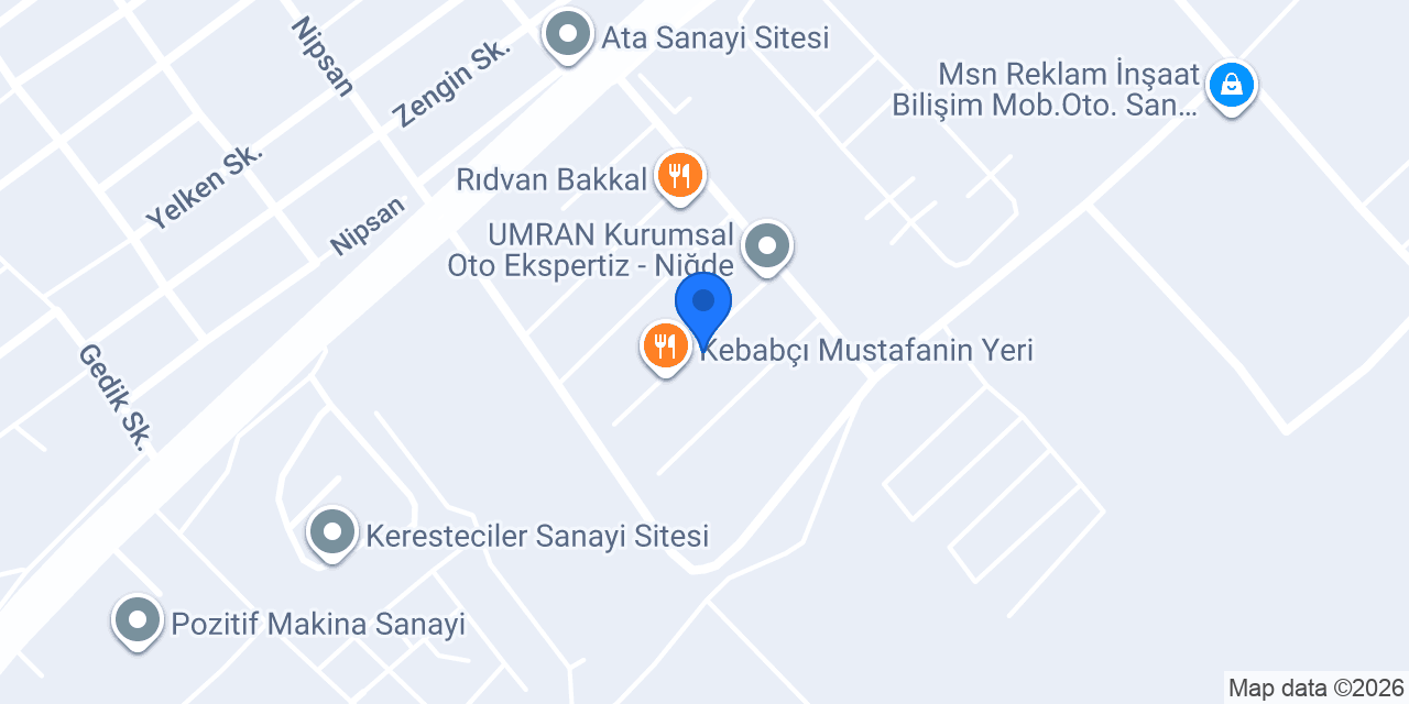 ARGÜL AUTO konumu