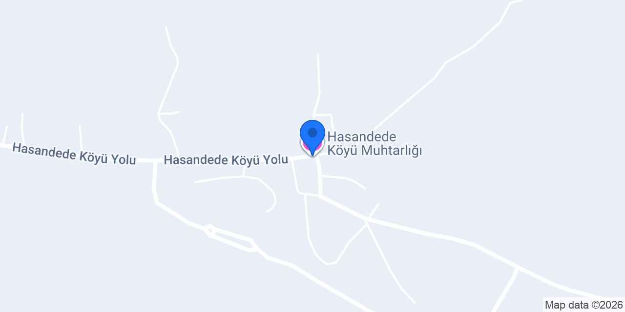 Hasandede Köyü Muhtarlığı konumu