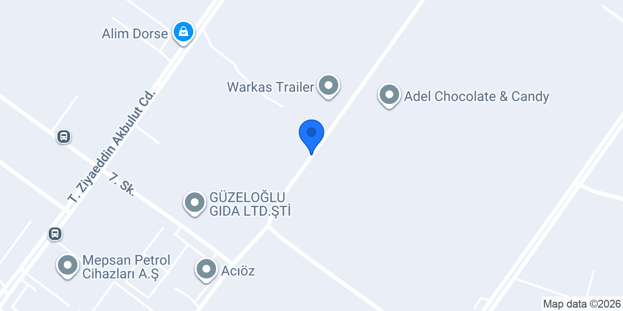 Akçelik Demir Çelik San. ve Tic. A.Ş. konumu