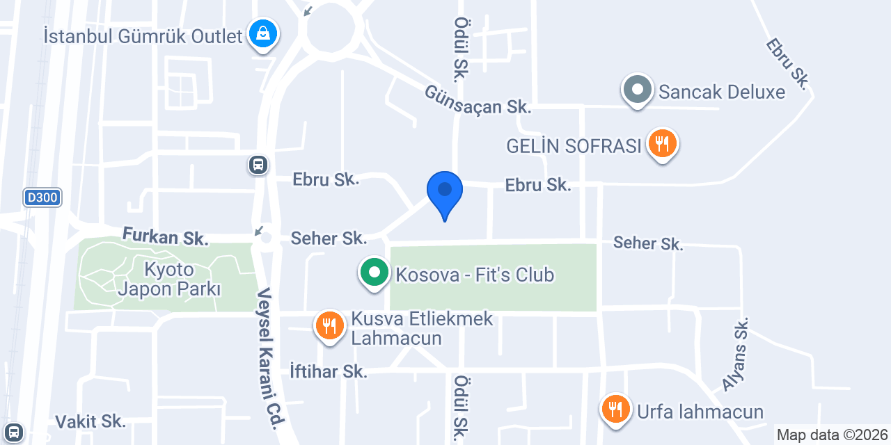 Farabi Taksi Durağı konumu
