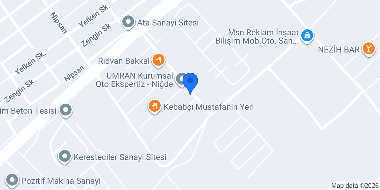 YASEMİN YEMEKCİLİK konumu