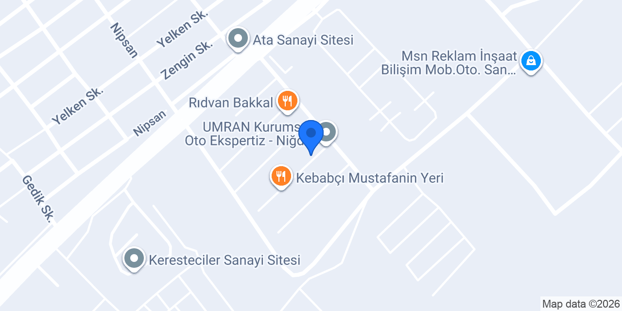 AUTO TREND YEDEK PARÇA konumu