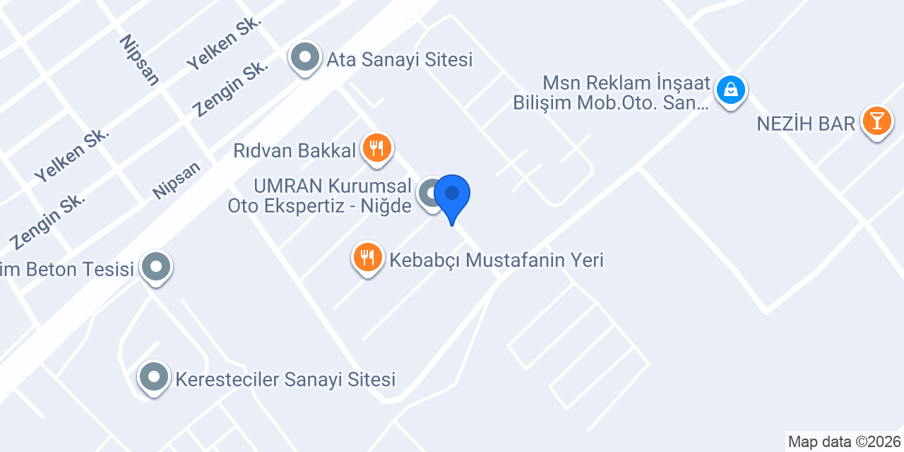 Kendirli Auto konumu