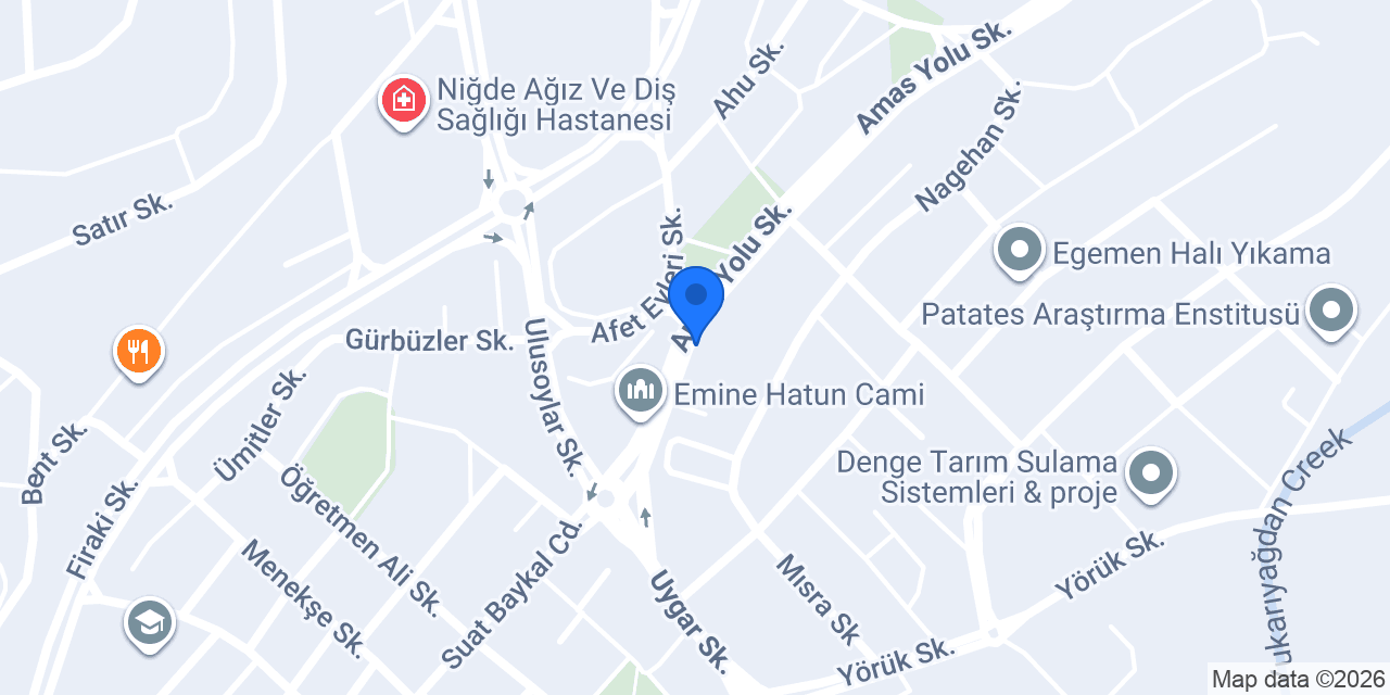 HOCALAR CONCEPT NİĞDE konumu
