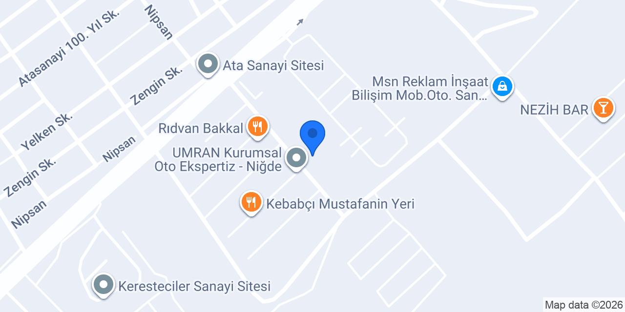ENES ÖZ AUTO konumu