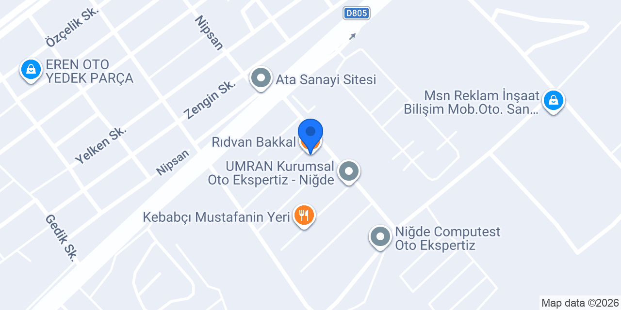 Rıdvan Bakkal konumu
