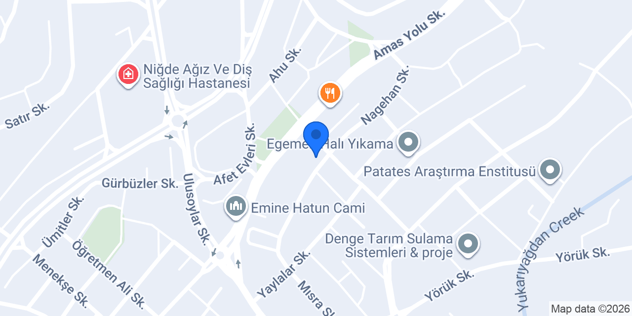 Sipahioğlu tesisat konumu