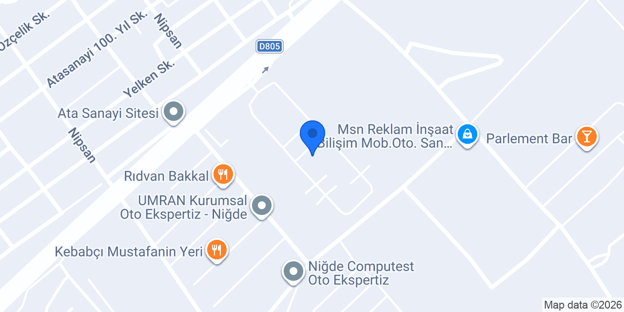 SAFA OTOMOTİV konumu