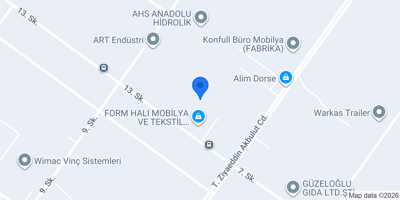 Dedeler Döküm San. TİC. LTD. Şti konumu