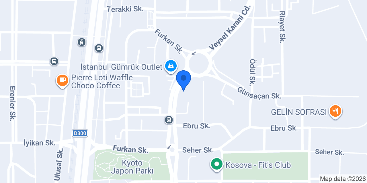 Eviim Şahane konumu