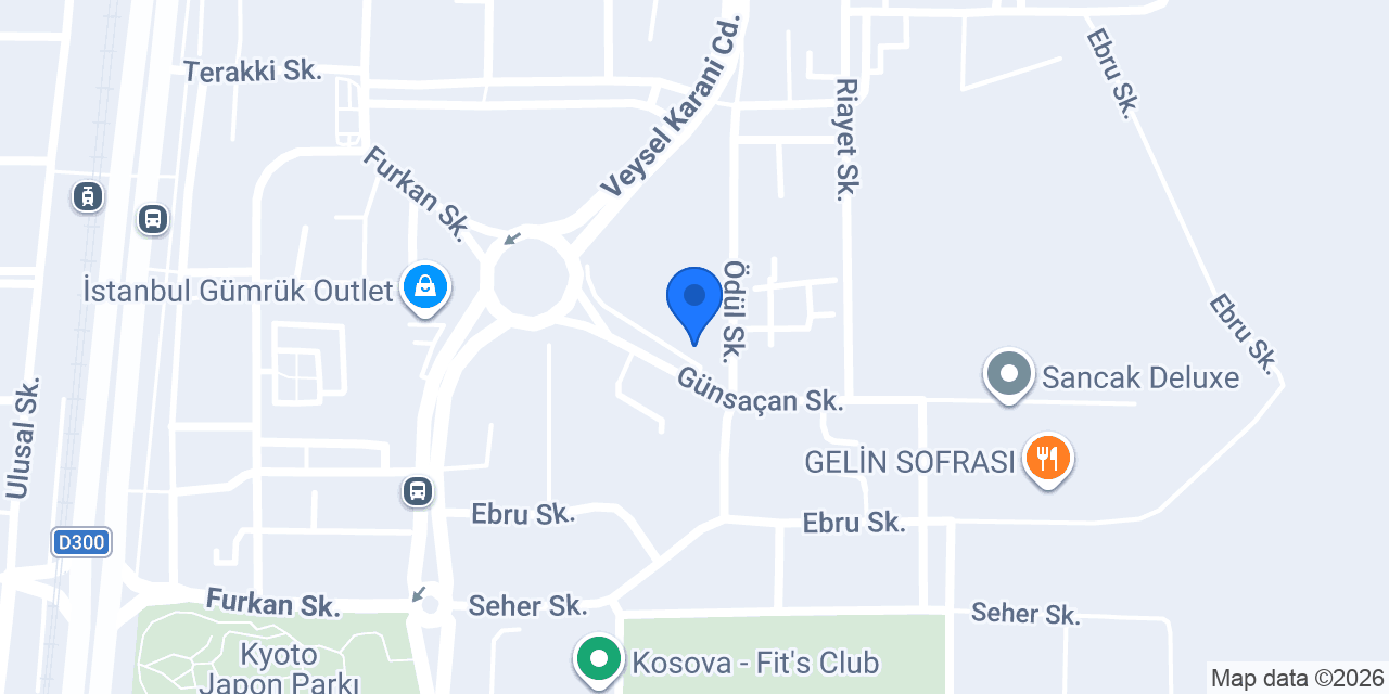 Yurtiçi Kargo Kosova konumu