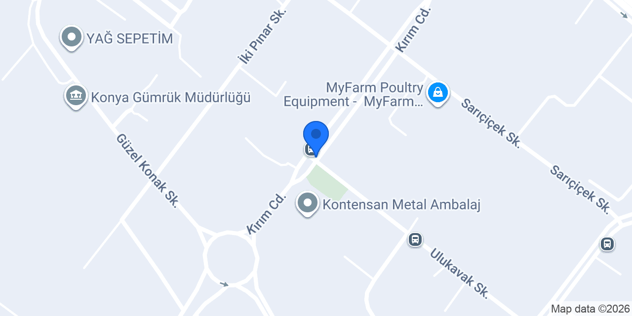 Deksan Hidrolik Makine konumu