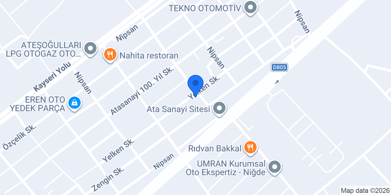Vizyon oto konumu