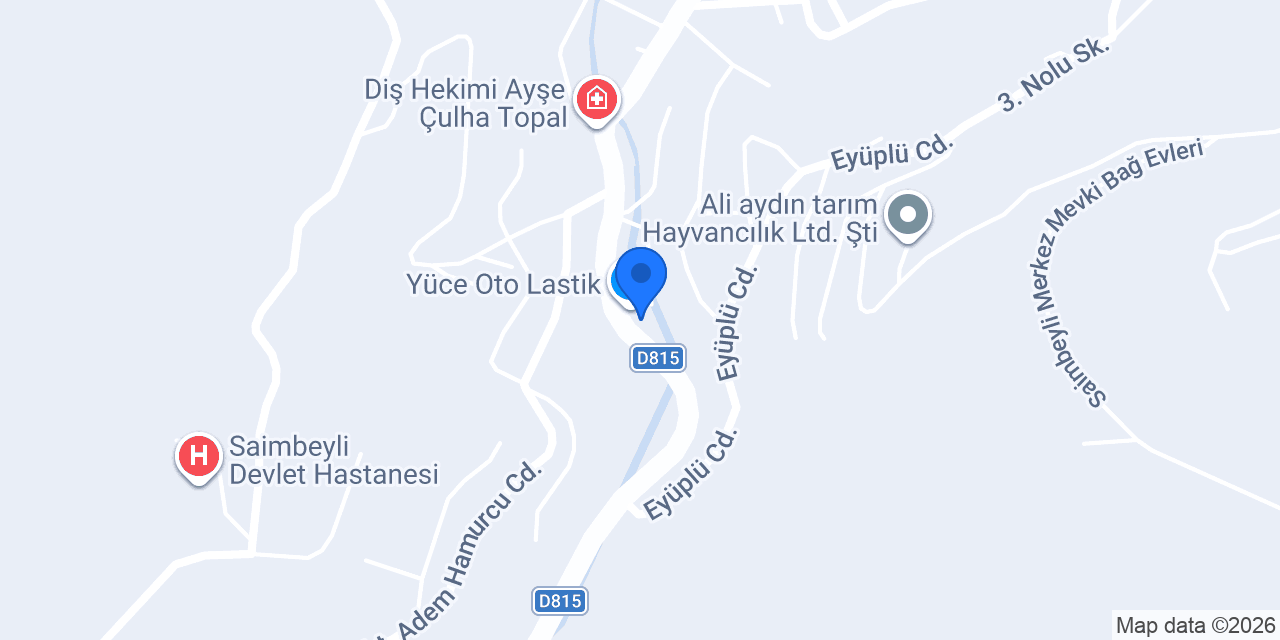 GÖKDAĞ YAPI & PVC konumu