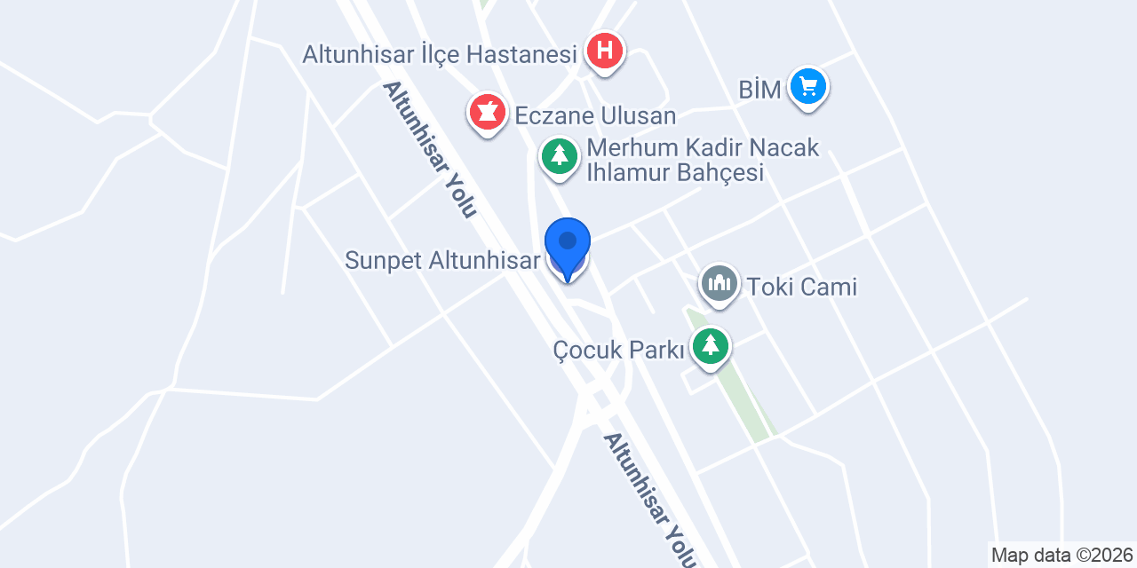 Sunpet Altunhisar konumu