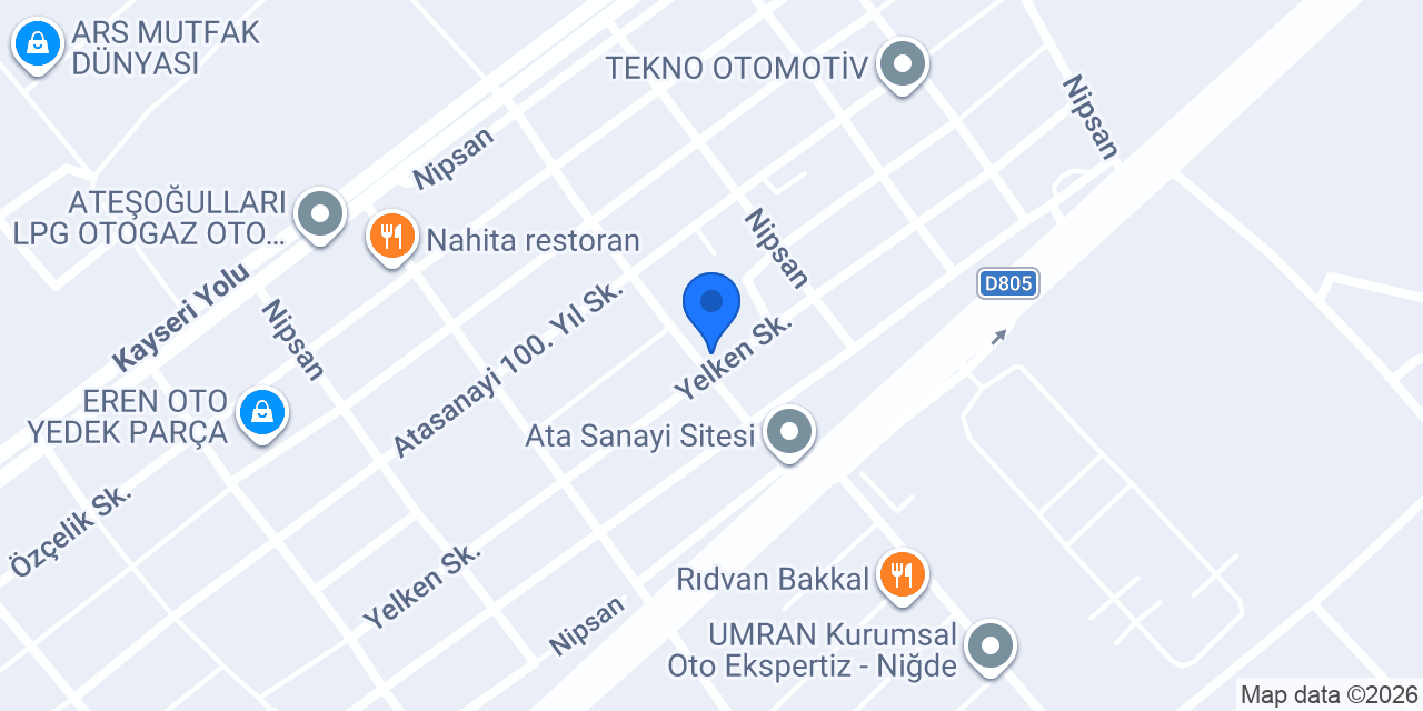 Kırım Isuzu konumu