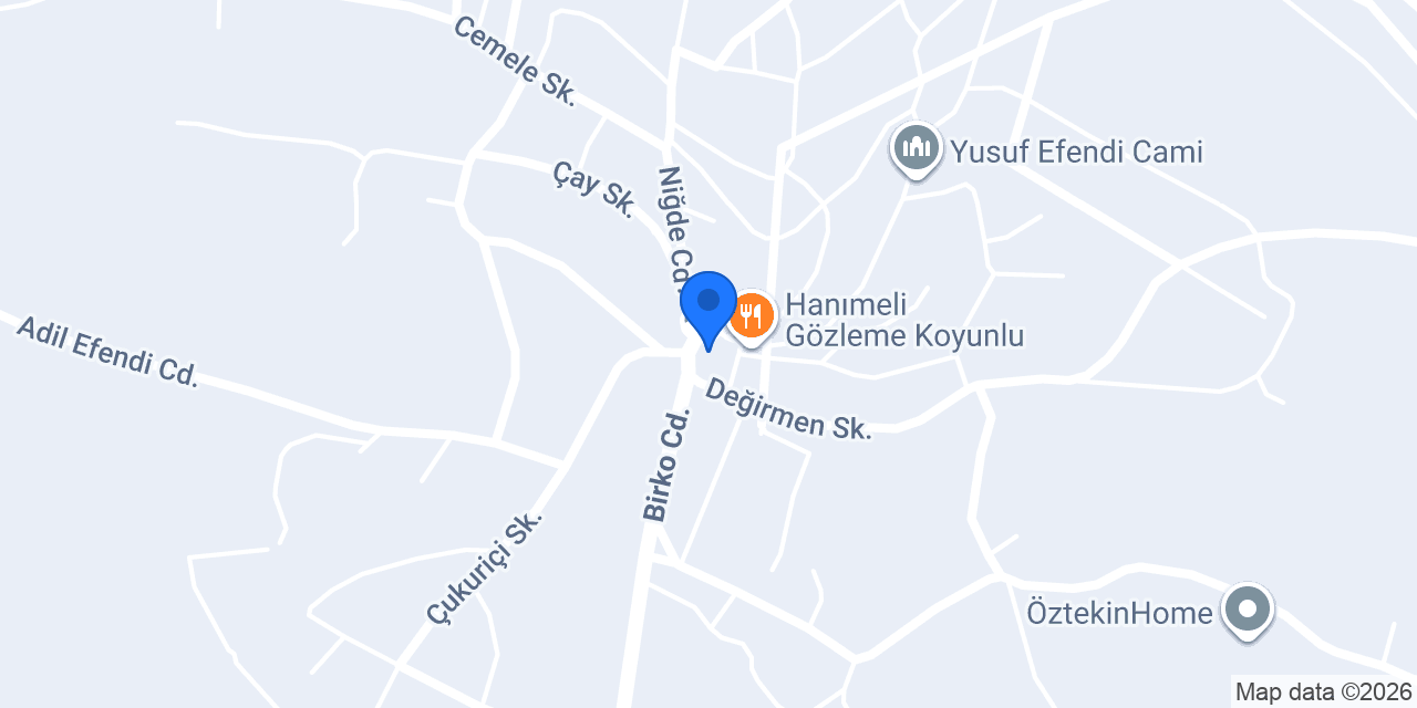 Kaymak dondurma konumu