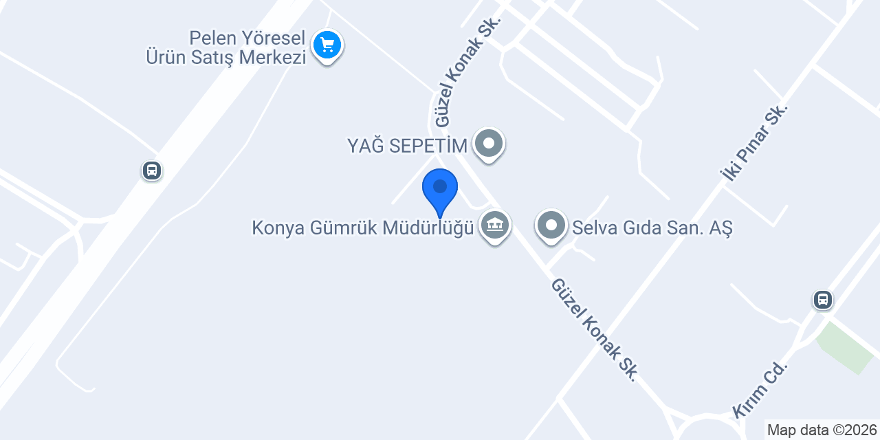 Yurtiçi Kargo Konevi konumu