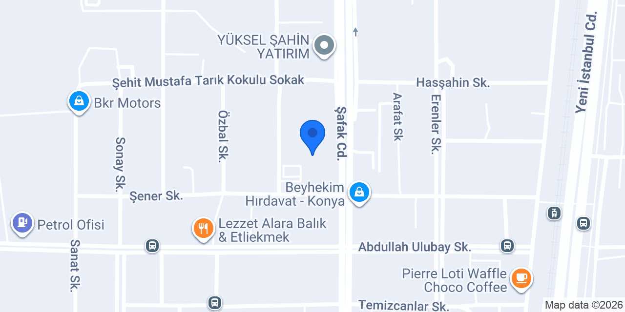 ADAHOME MOBİLYA SELÇUKLU konumu