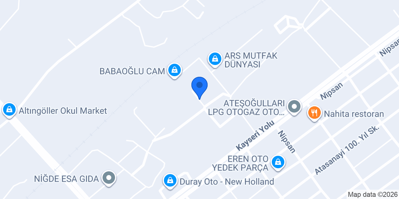 As Mermer Granit Porselen konumu