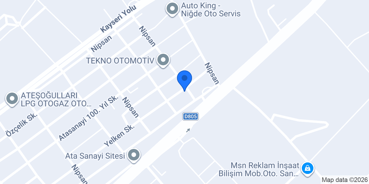 KAAN HALI YIKAMA NİĞDE konumu