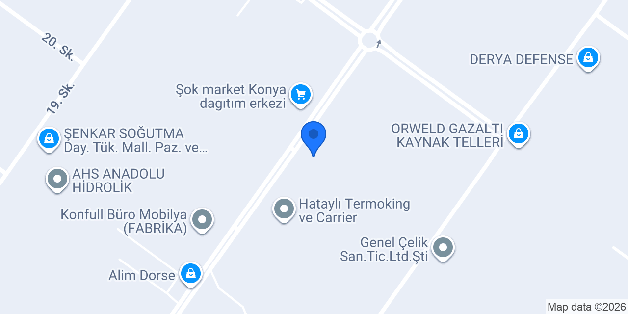 İkizler Kalıp-Sera konumu