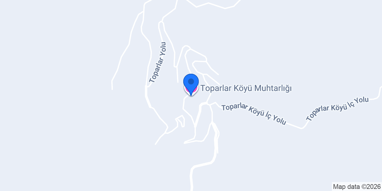 Toparlar Köyü Muhtarlığı konumu