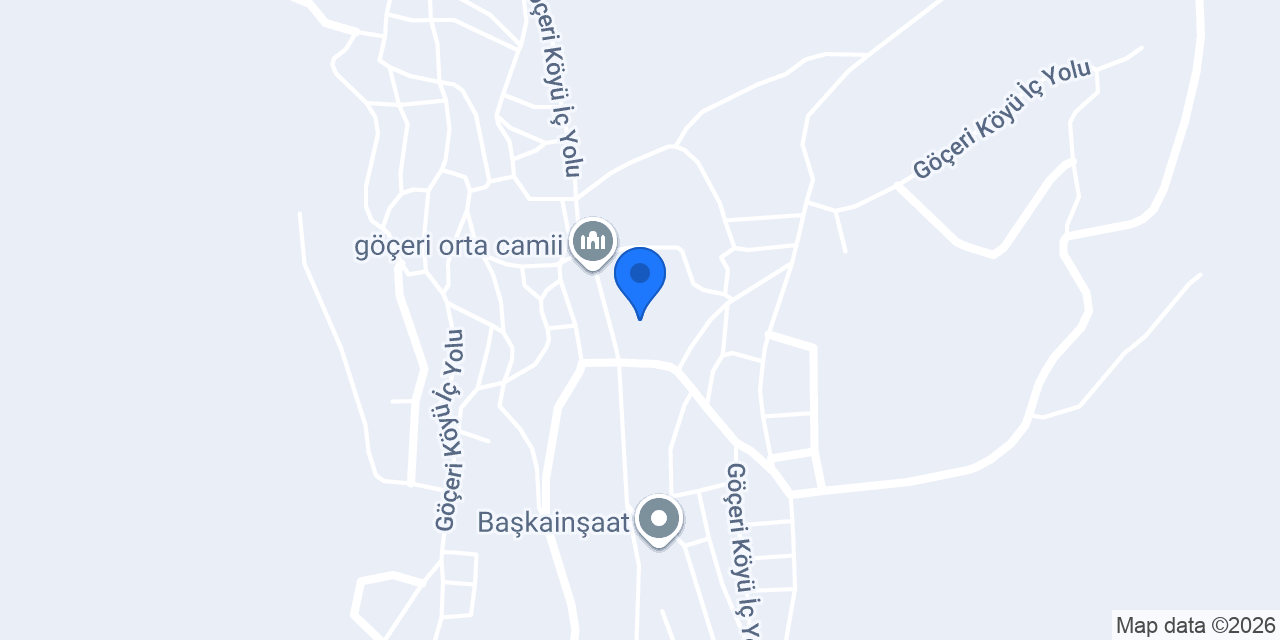 Gocerı İlkokulu konumu