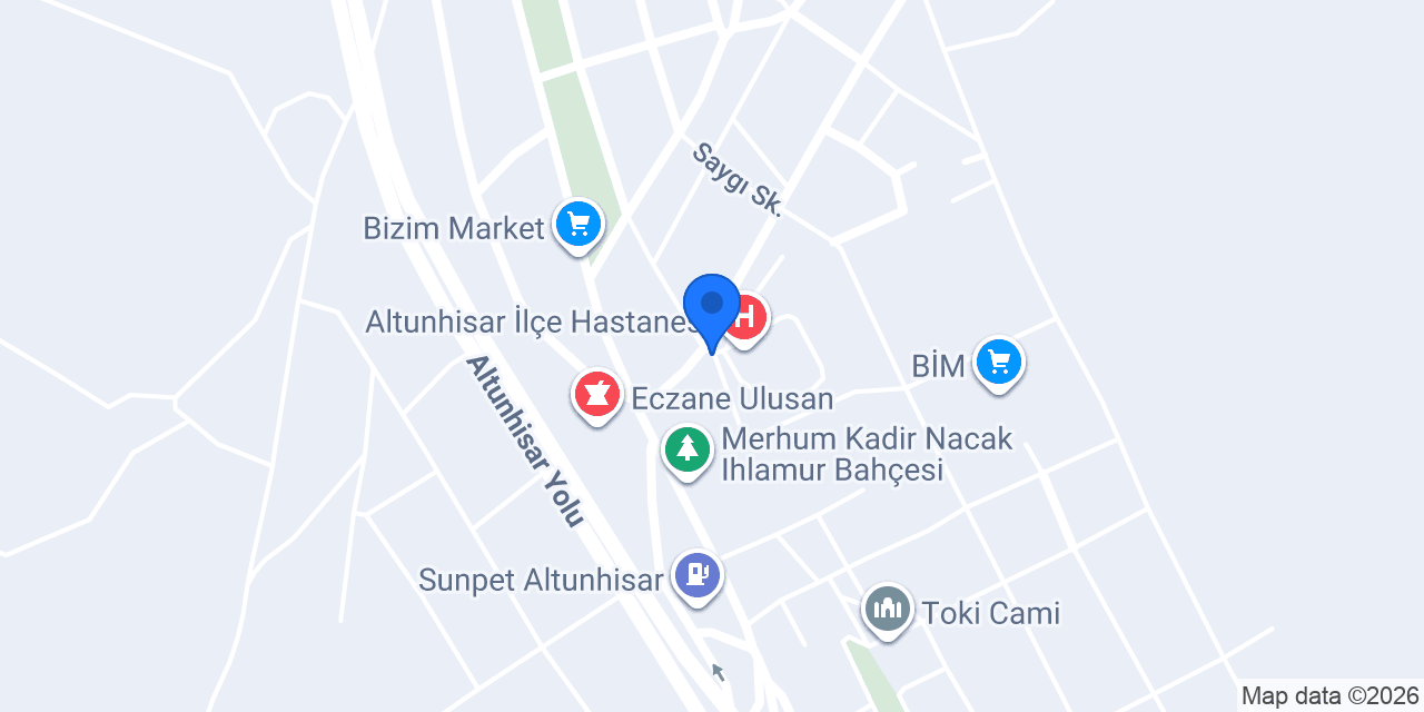 Altunhisar taksi konumu