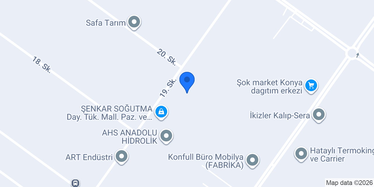 Konya Çikolata konumu