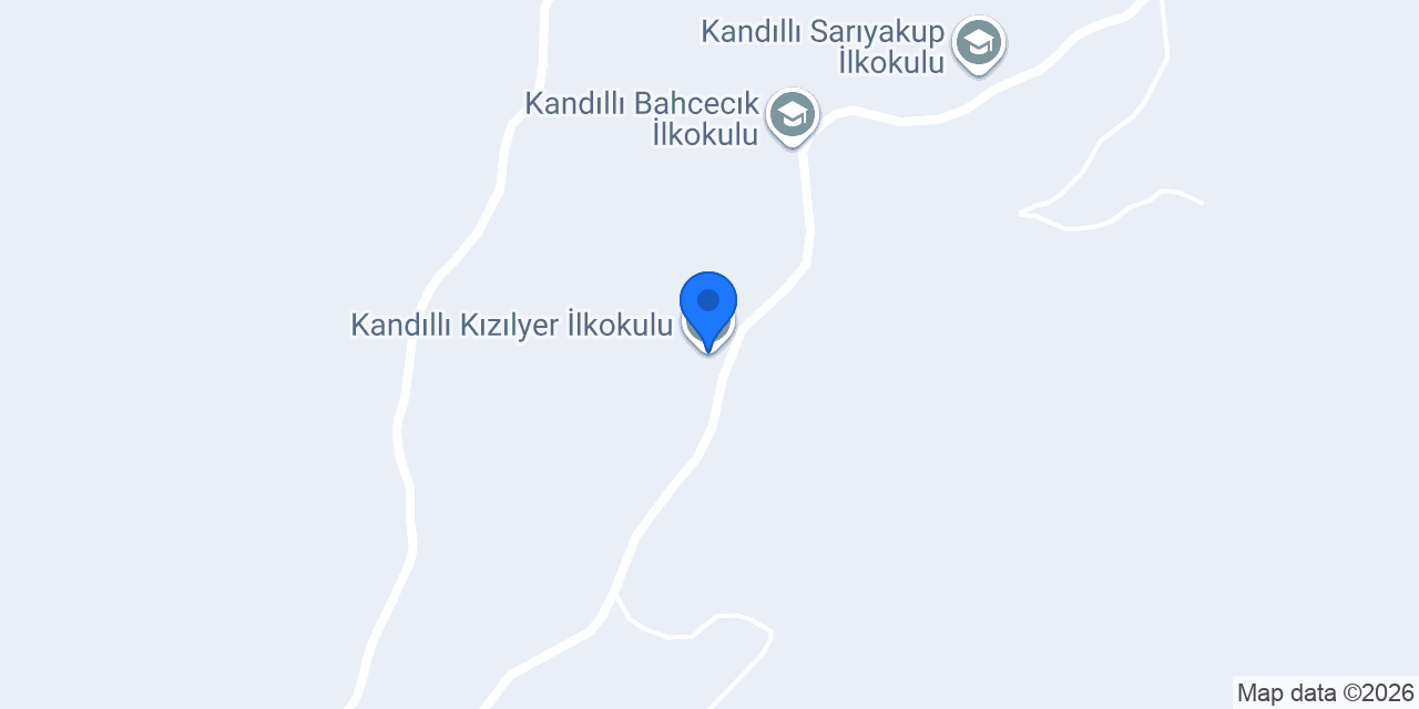 Kandıllı Kızılyer İlkokulu konumu