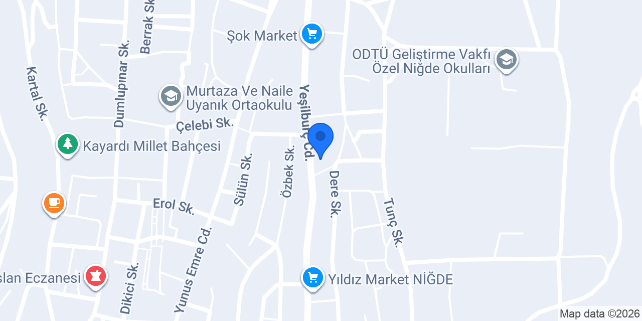 YAMAN MOBİLYA İMALAT konumu