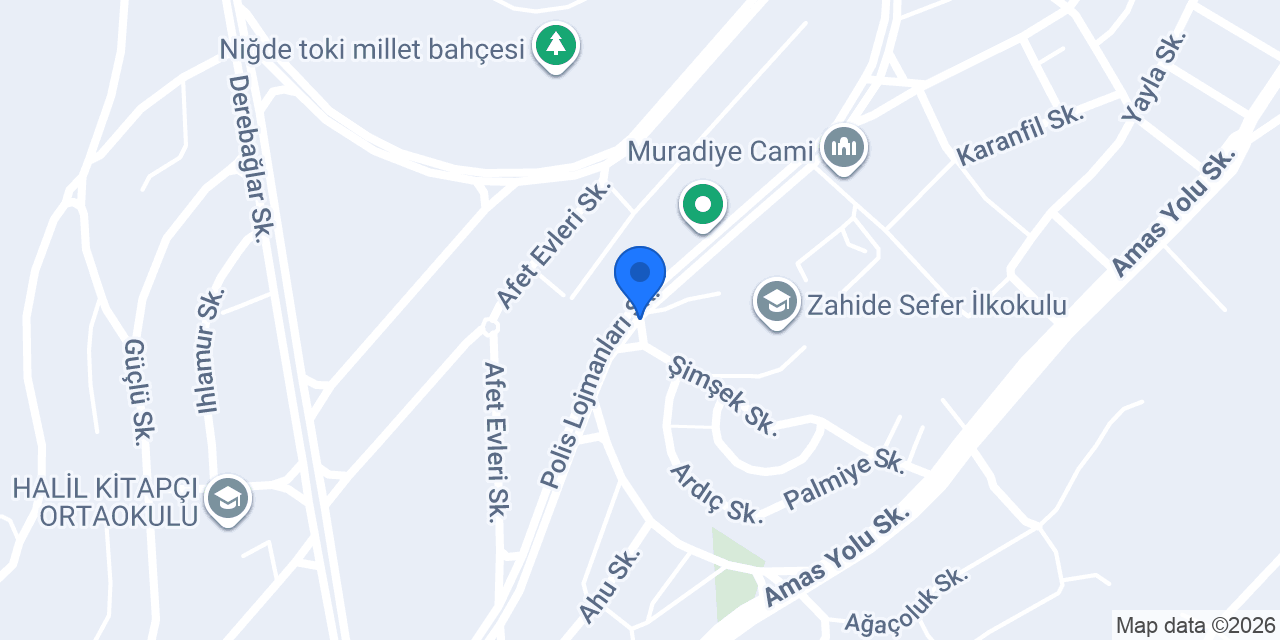 Şen Mobilya konumu