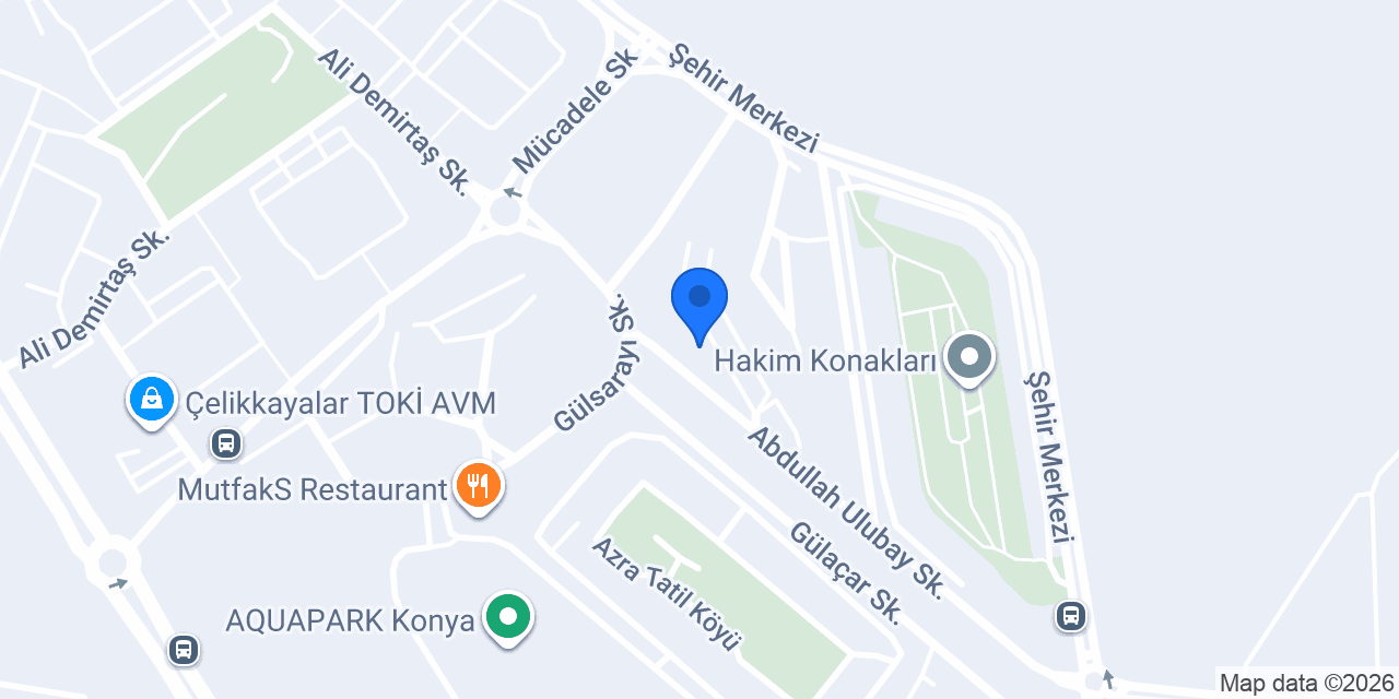 Gökçe Fizyoterapi Merkezi konumu