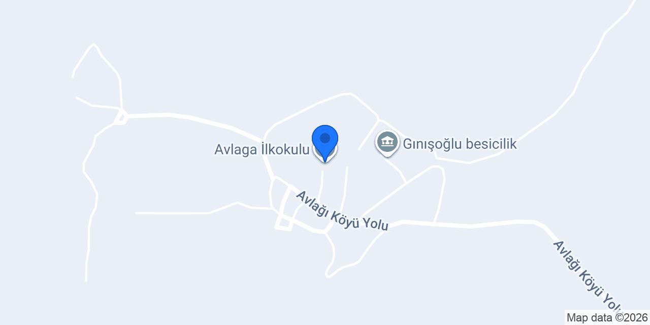 Avlaga İlkokulu konumu