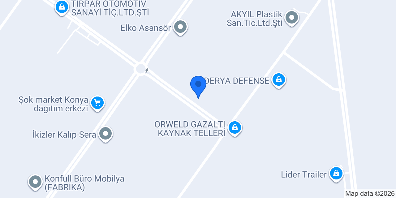 Esdöksan Döküm konumu