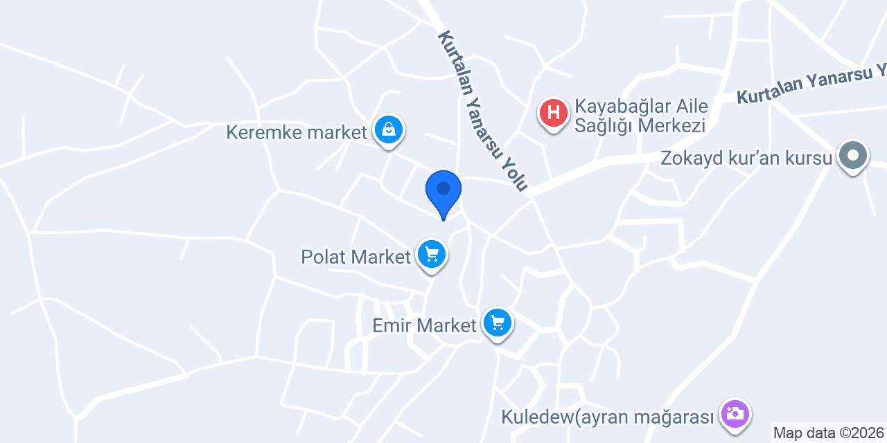 Ptt-kayabağlar Şubesi konumu