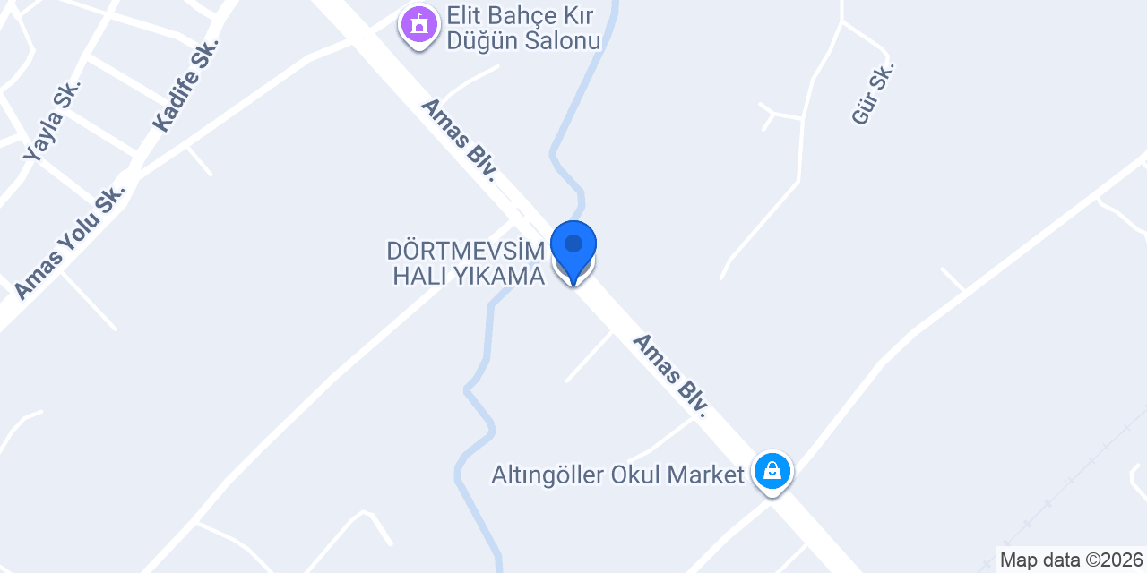 DÖRTMEVSİM HALI YIKAMA konumu