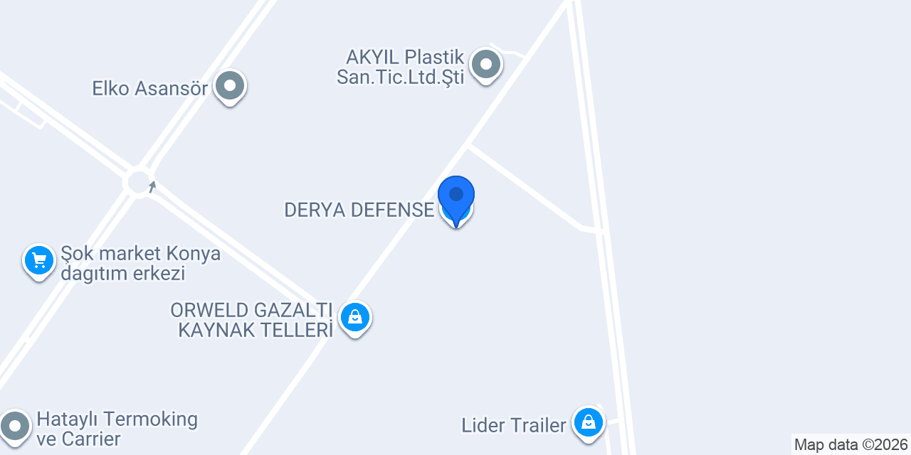 DERYA DEFENSE konumu
