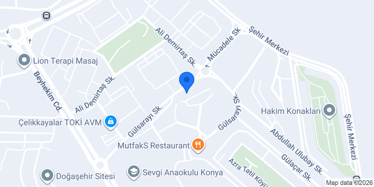 BEGÜM ECZANESİ konumu