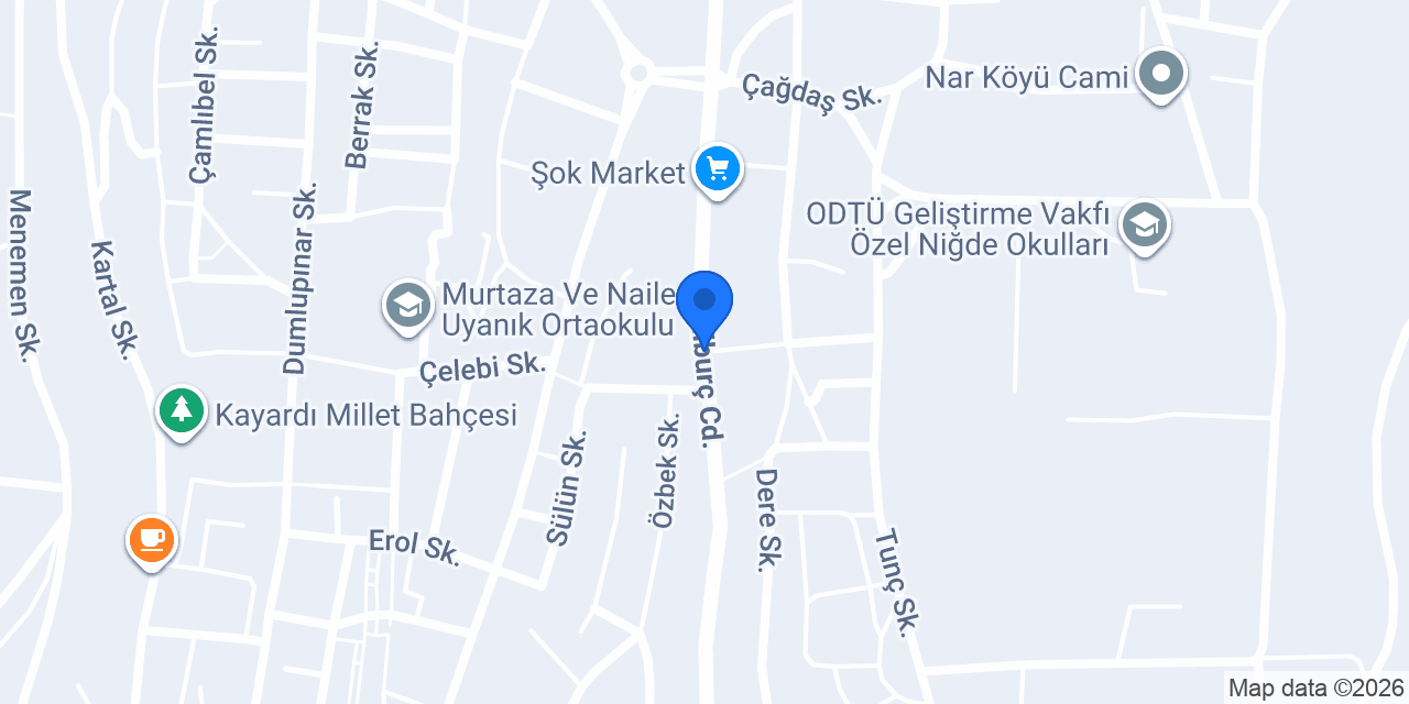 niğde ıslak mendil stick şeker konumu