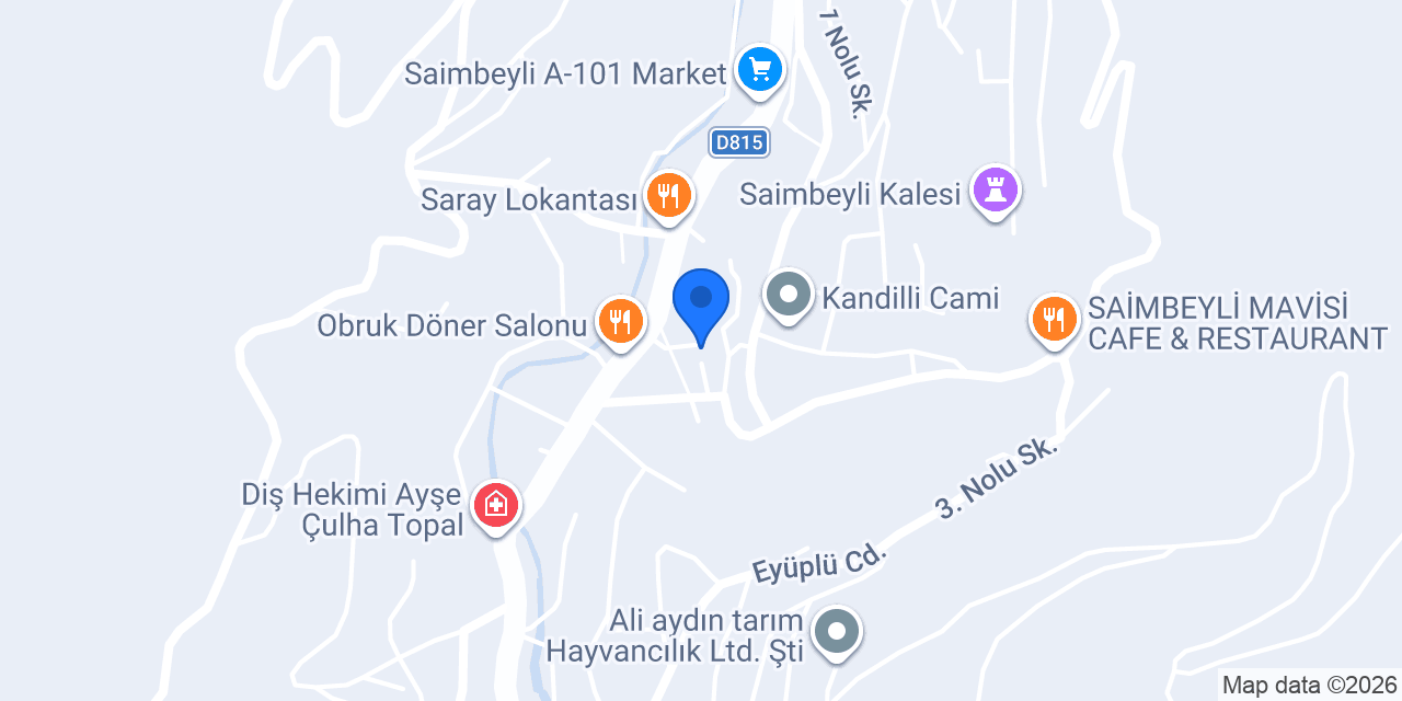 Saimbeyli Noterliği konumu