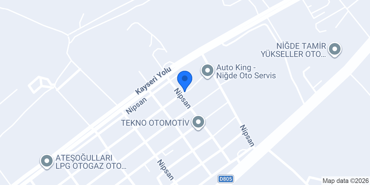 NURTAŞ FORD ÖZEL SERVİS konumu