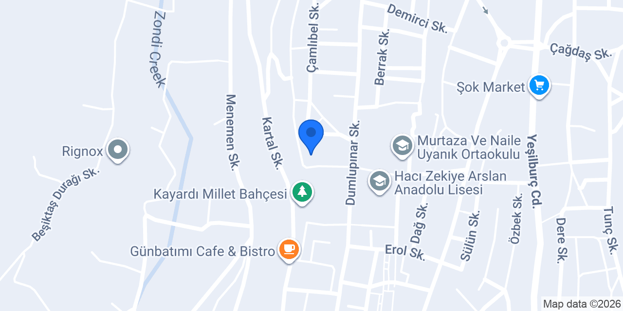 Park Cafe & Dondurma konumu
