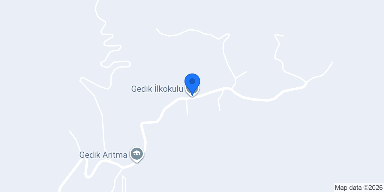 Gedik İlkokulu konumu