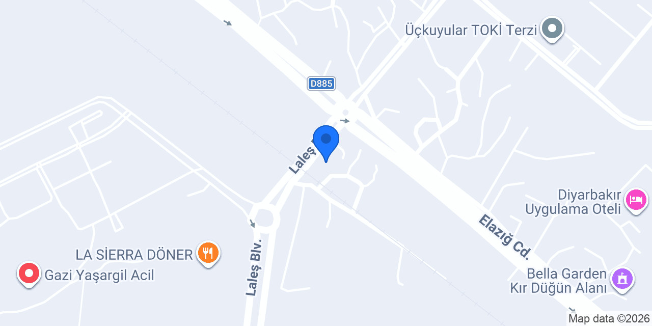 EkinBurger konumu