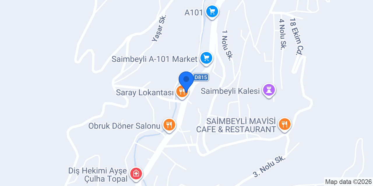 Saimbeyli Cezaevi konumu