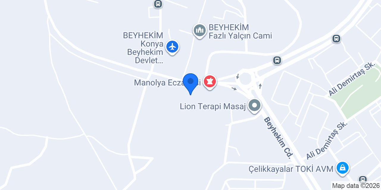 Loya Optik Gözlük Lens konumu