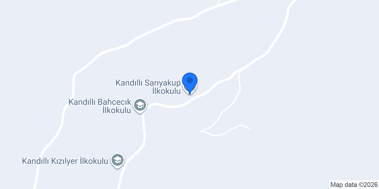 Kandıllı Sarıyakup İlkokulu konumu
