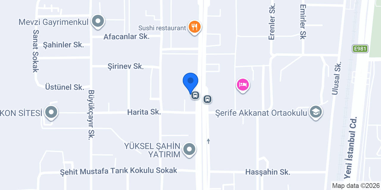 NovaKids Atölye & Danışmanlık Merkezi konumu